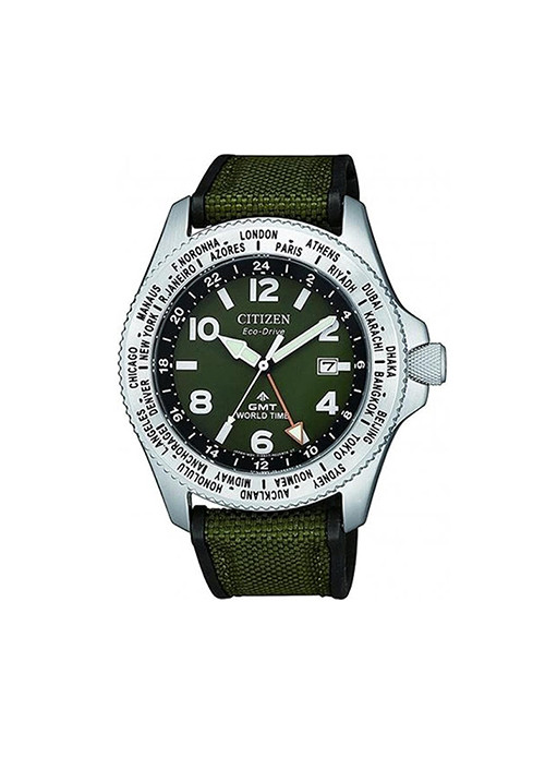 Orologio Uomo Citizen -  FILD GMT PROMASTER BJ7100-23X